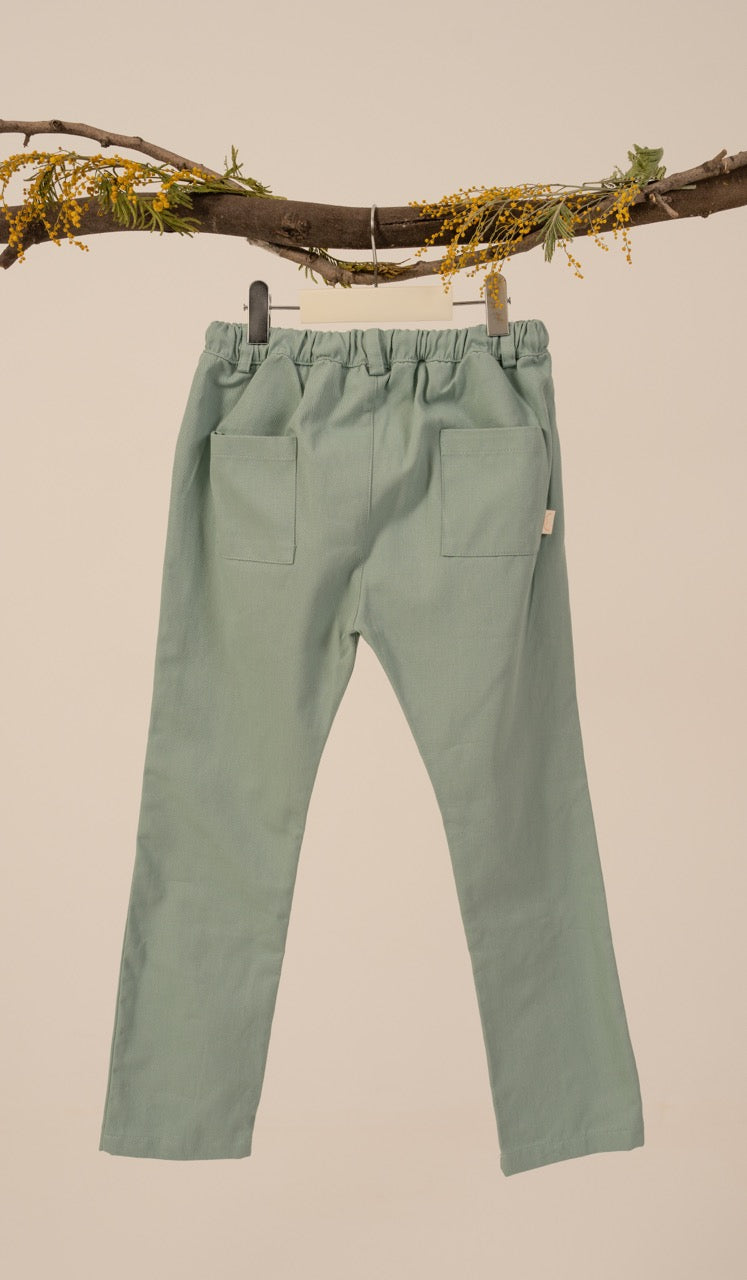 Olli Mint Gabardin Pantolon